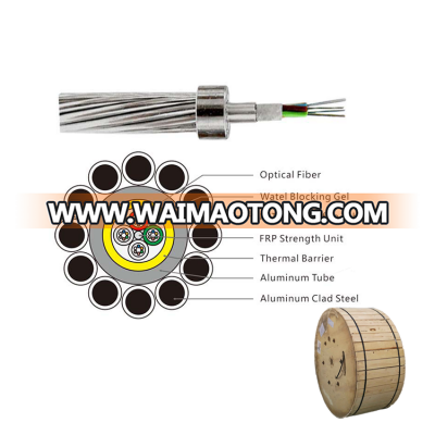 OPGW Single Mode 16 Core Optical Fiber Cable